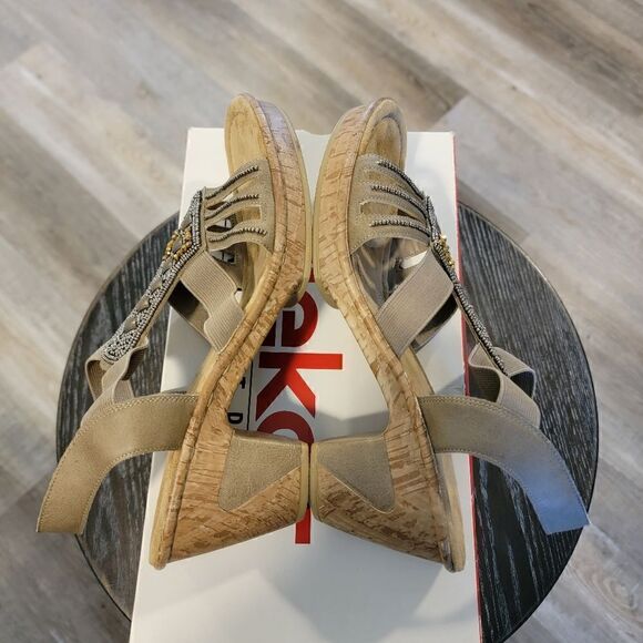 Rieker 69713-64 Beige Kiesel Size 8.5 - Picture 3 of 5